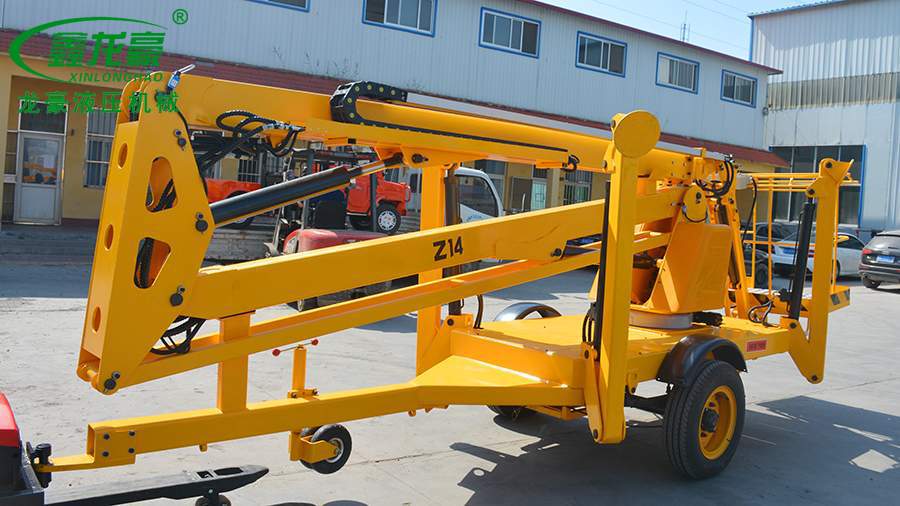 蜘蛛機車托牽引液壓升降平臺