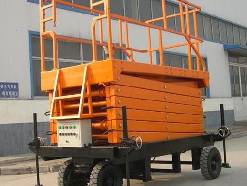 可伸縮臺(tái)面升降臺(tái)，有著較高的承載能力